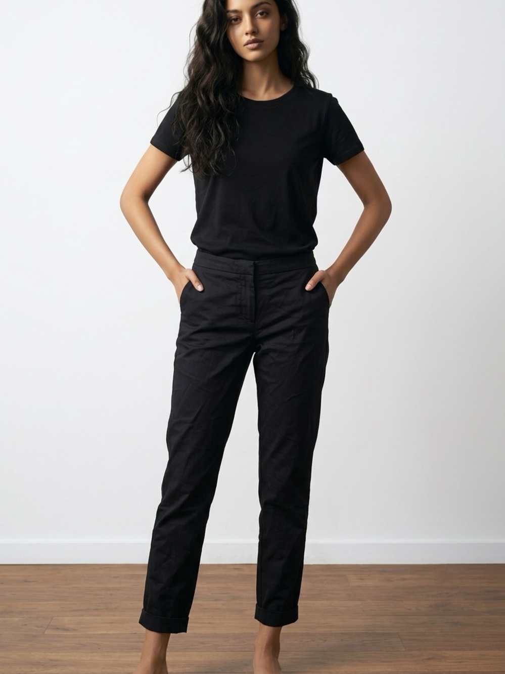 Women H&M pre-love Black Tailored Dress Pants